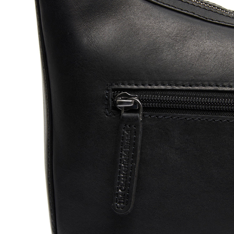 Moneva Full-Grain Leather Shoulder Bag voor Dames