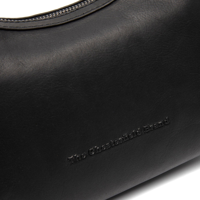 Nancy Full-Grain Leather Shoulder Bag voor Dames