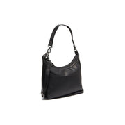 Olvia Full-Grain Leather Shoulder Bag voor Dames in Classic 100% Full-Grain Leather - Full Exterior Front Profile View | Buy Online