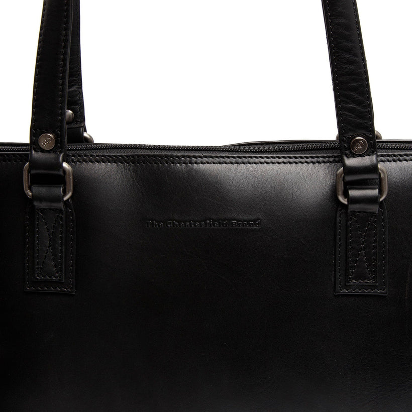 Selvino Full-Grain Leather Shoulder Bag voor Dames
