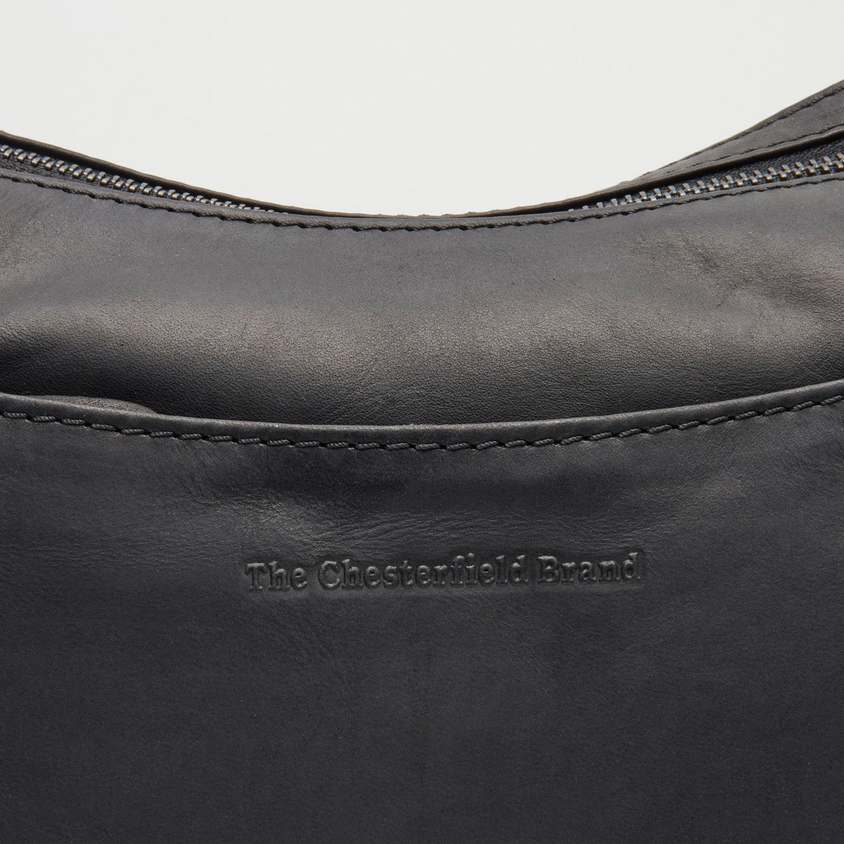 
Classic 100% Full-Grain leather Bag - Achteraanzicht met versterkte leren banden