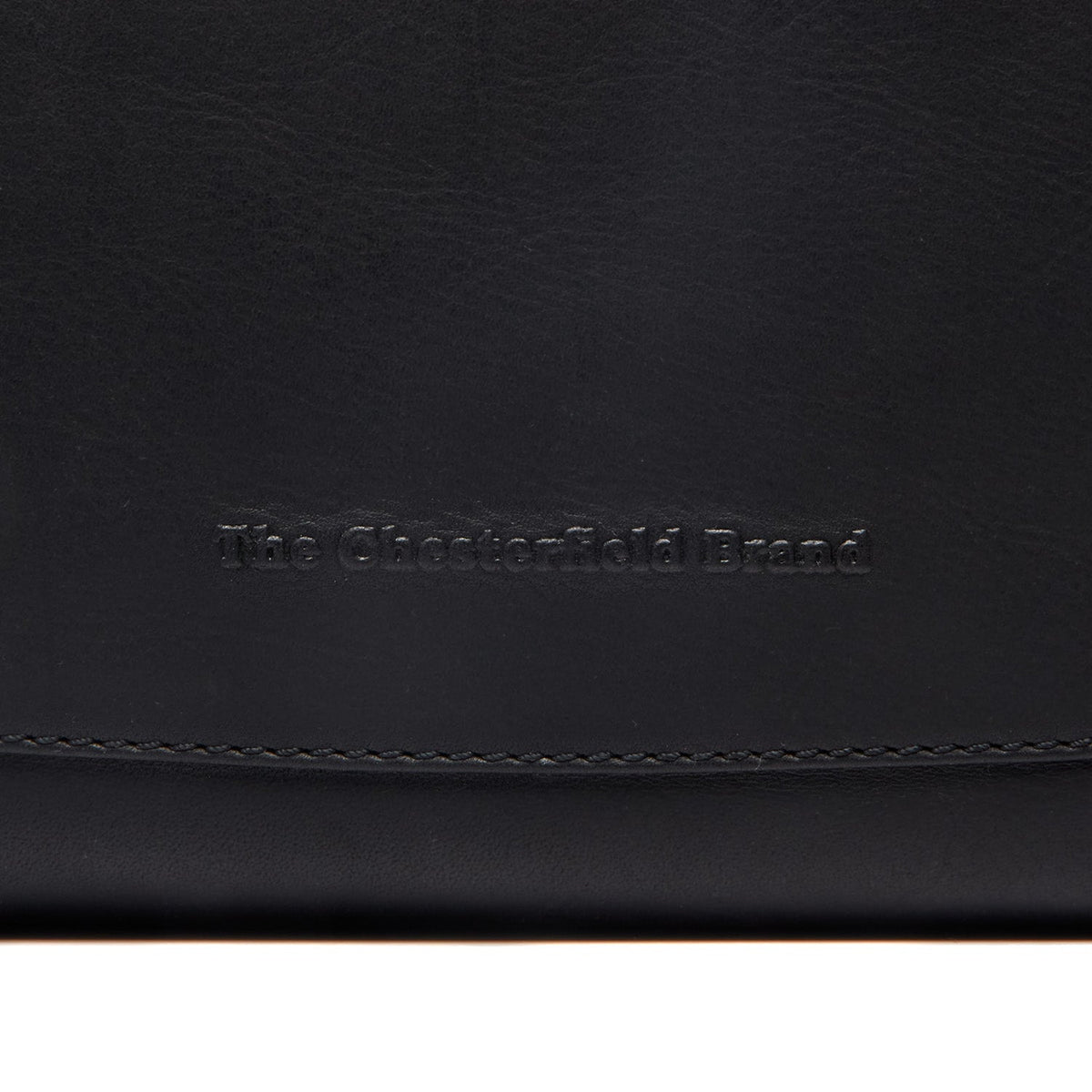 
Classic 100% Full-Grain leather Bag - Achteraanzicht met versterkte leren banden
