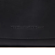 
Classic 100% Full-Grain leather Bag - Achteraanzicht met versterkte leren banden