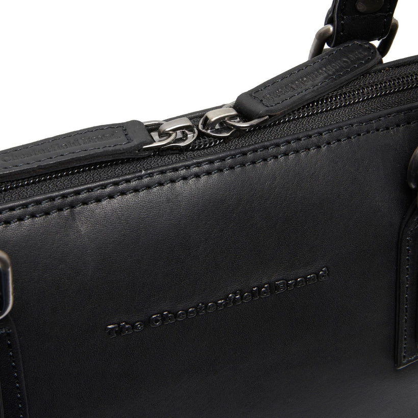 Viamonte Full-Grain Leather Shoulder Bag voor Dames