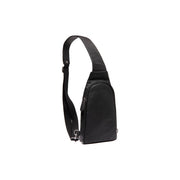 Leather Sling Bag Bowey voor Dames in Classic 100% Full-Grain Leather - Full Exterior Front Profile View | Buy Online