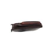 Brown Leather Sling Bag Bowey voor Dames, detail view 1