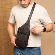 Leather Sling Bag Turelle voor Dames – alternate product view 2