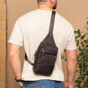 Leather Sling Bag Turelle voor Dames – alternate product view 3