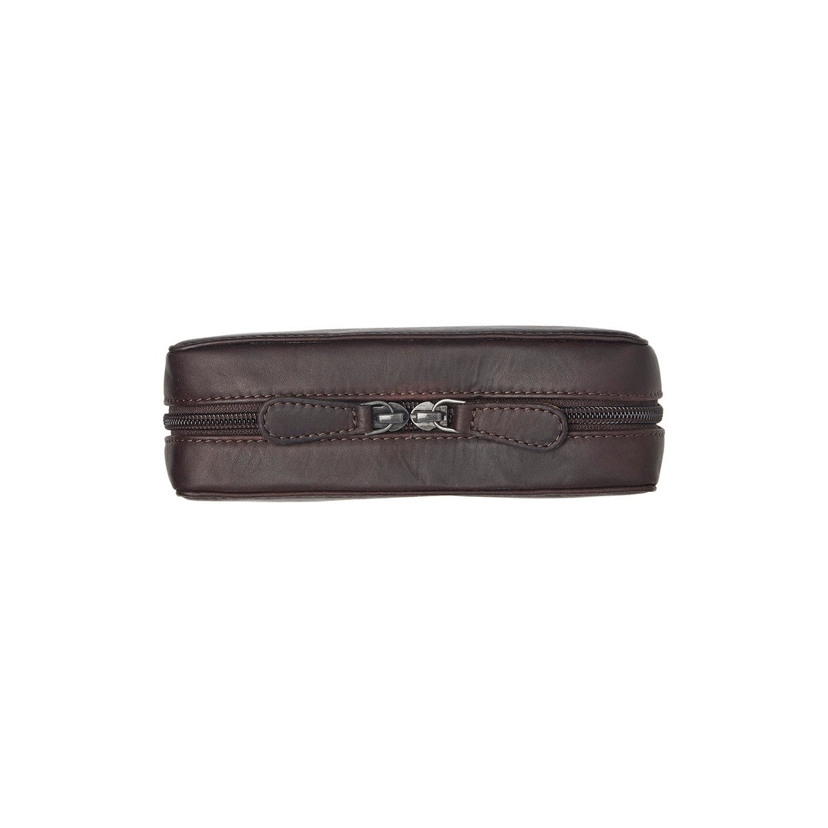 Brown Leather Tech-Organizer Ardan voor Dames, detail view 3