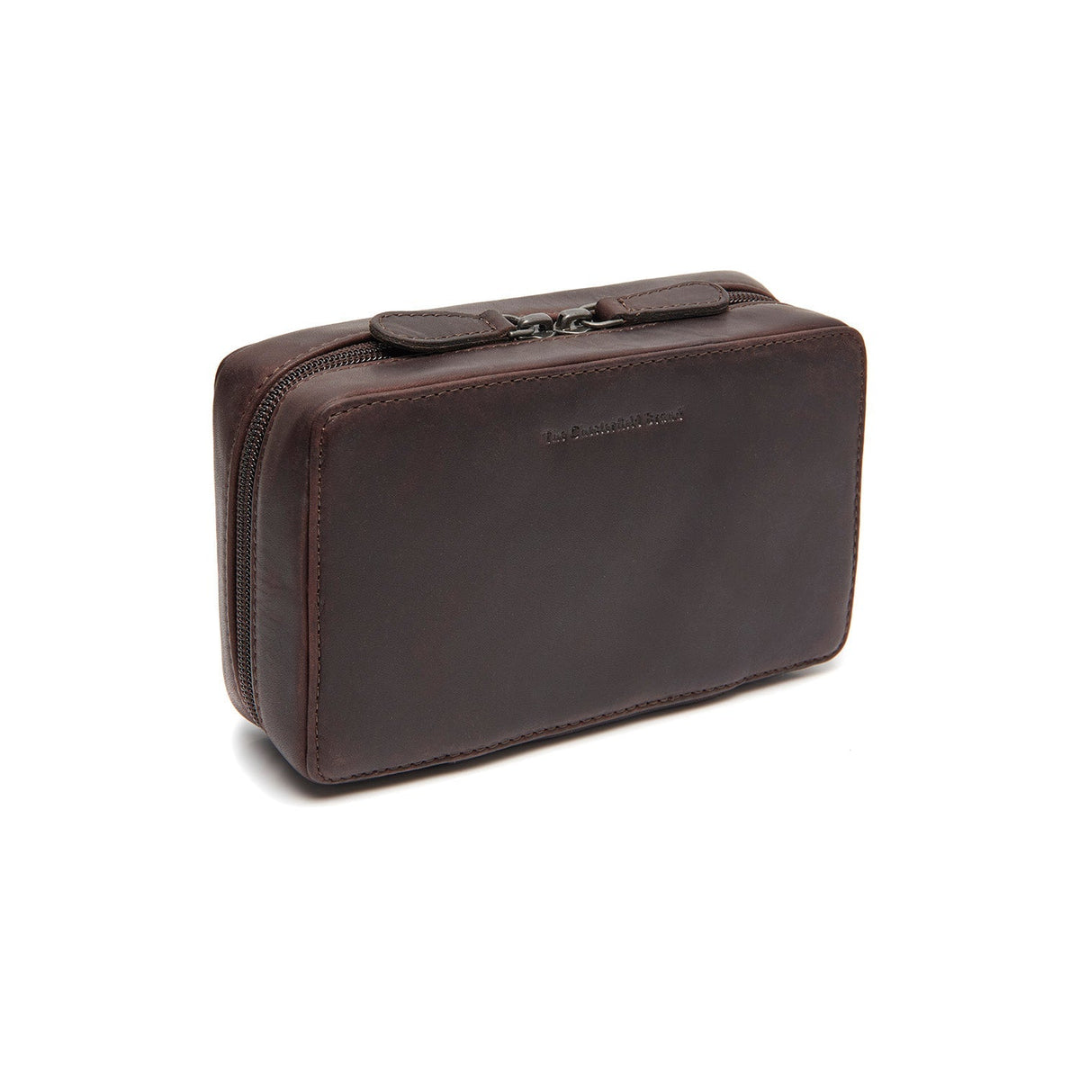 Styled Fit Perspective of Leather Tech-Organizer Ardan voor Dames on Model - Natural Daylight Drape