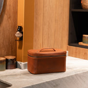Limone Full-Grain Leather Toiletry Bag voor Dames – alternate product view 2