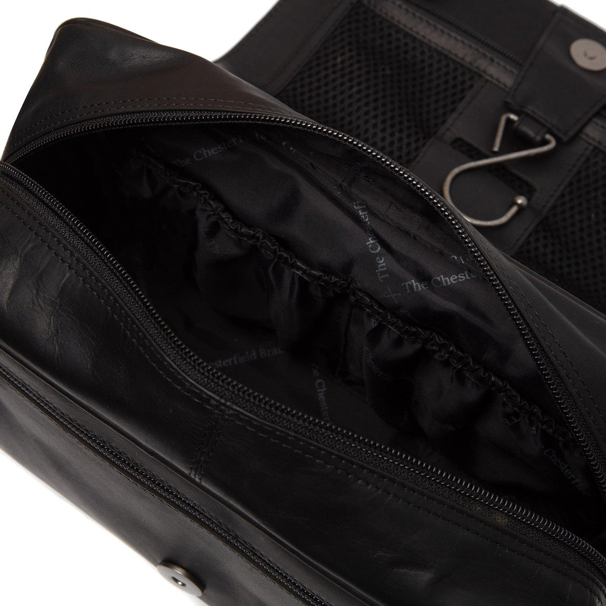 Interior View Showing Quilted Viscose Lining &amp; Dual Inside Utility Storage Pockets