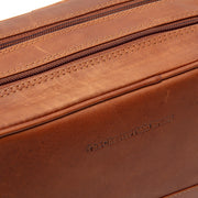 Stacey Full-Grain Leather Toiletry Bag voor Dames – alternate product view 3
