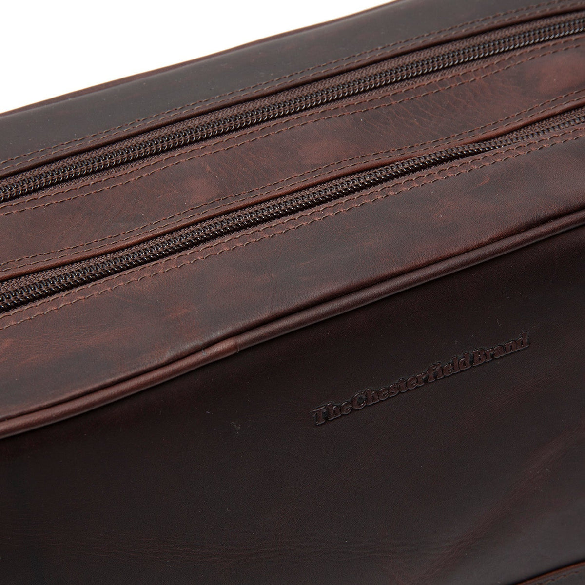 Stefan Full-Grain Leather Toiletry Bag voor Dames – alternate product view 3