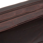 Stefan Full-Grain Leather Toiletry Bag voor Dames – alternate product view 3