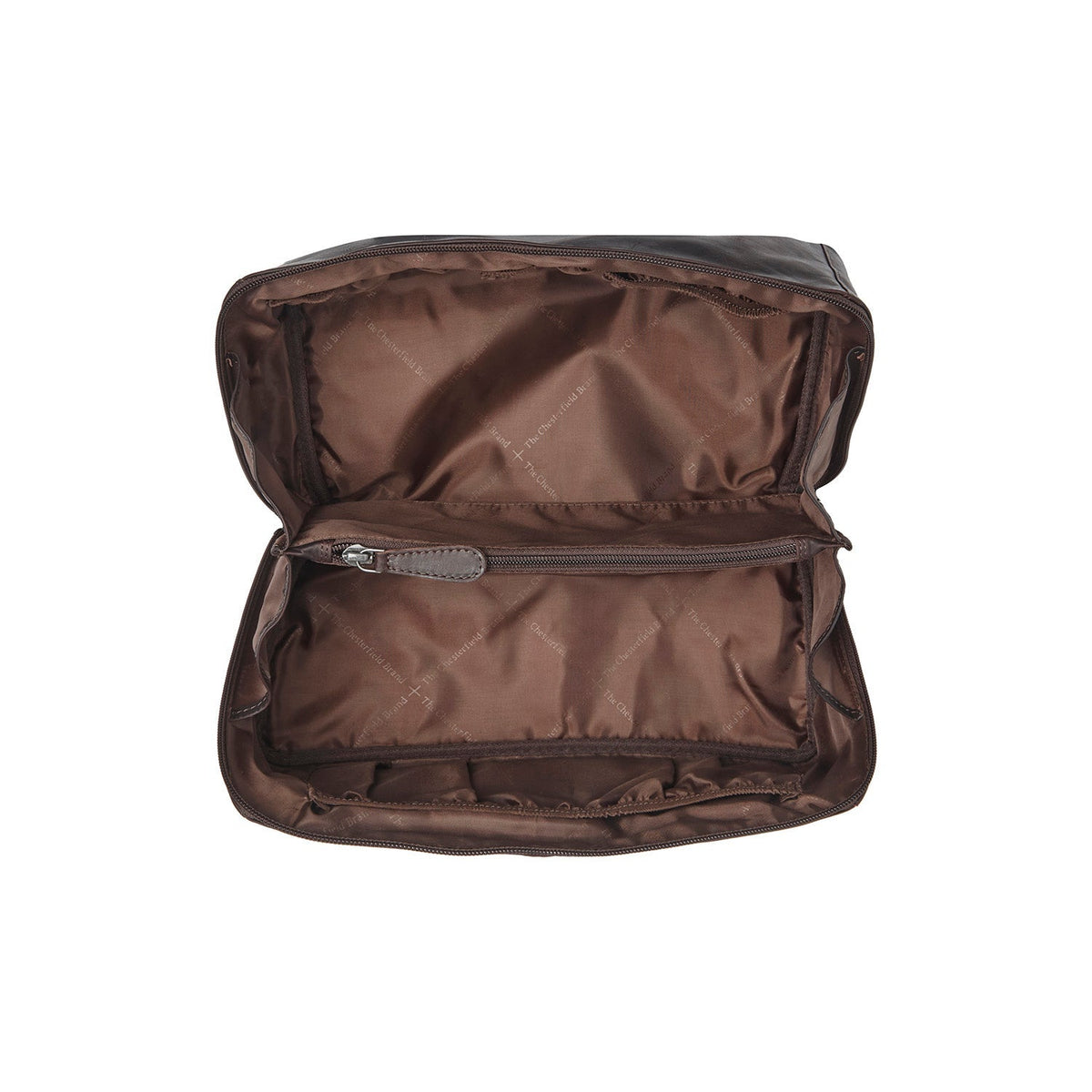 Trevia Full-Grain Leather Toiletry Bag voor Dames – alternate product view 2