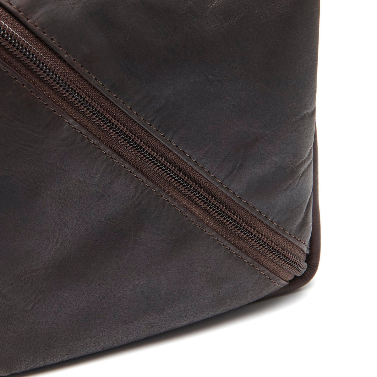 Trevia Full-Grain Leather Toiletry Bag voor Dames – alternate product view 3