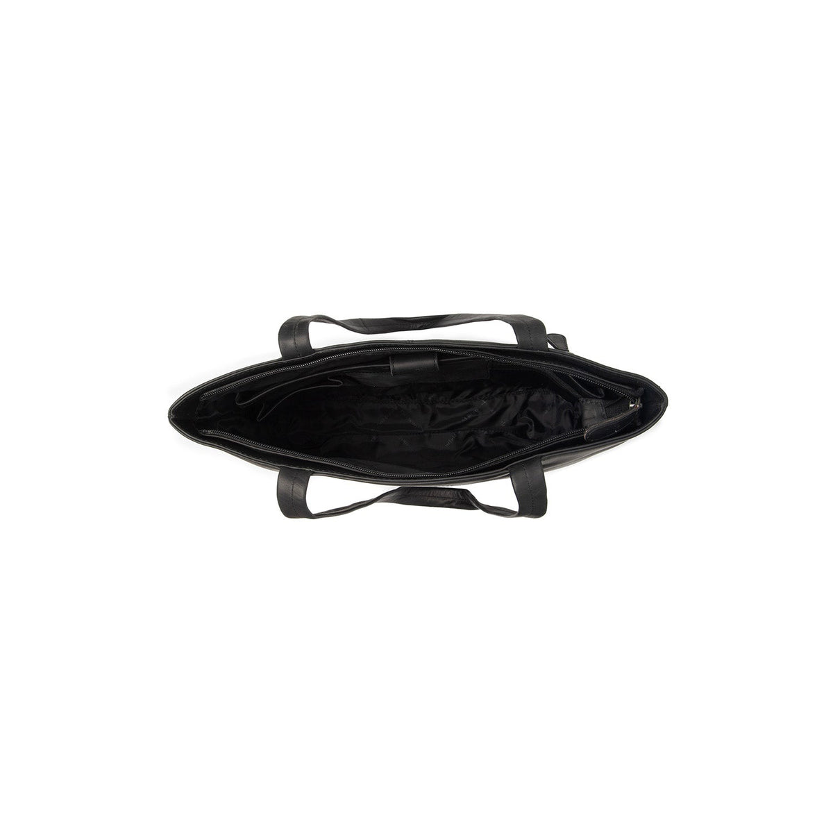 Interior View Showing Dedicated Padded Laptop Sleeve &amp; Multi-Compartment Organization