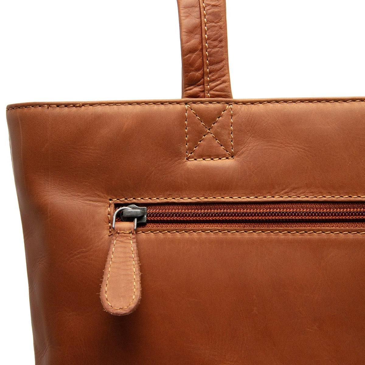 Alveron Full-Grain Leather Tote Bag voor Dames – alternate product view 3