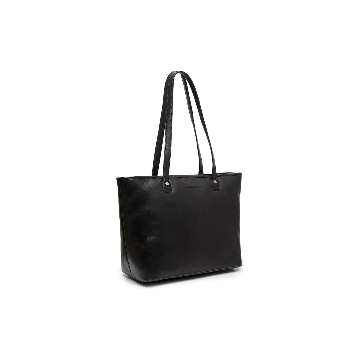 Astano Full-Grain Leather Tote Bag voor Dames in Tan 100% Full-Grain Leather - Full Exterior Front Profile View | Buy Online