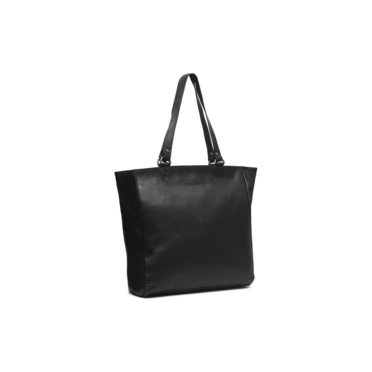 Berlin Volnerfleer Lederen shopper in Classic 100% Full-Grain Leather - Full Exterior Front Profile View | Buy Online