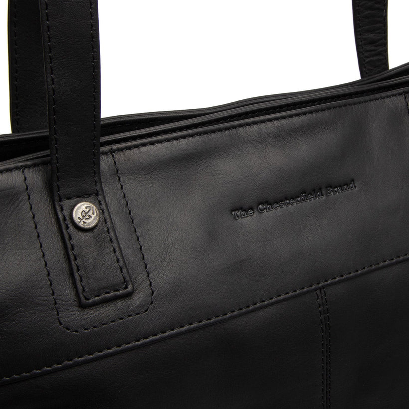 Solvia Full-Grain Leather Tote Bag voor Dames