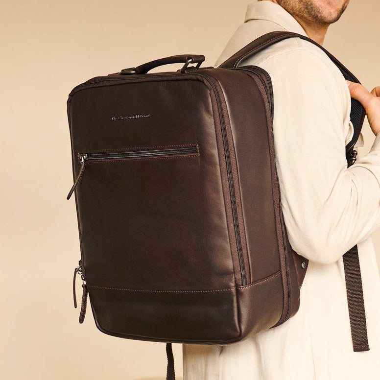Jamaica Full-Grain Leather Travel Backpack voor Dames – alternate product view 2