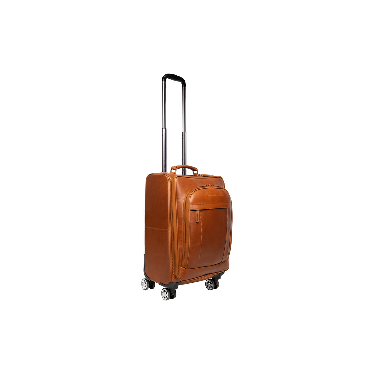 Leather Trolley Key Largo voor Dames in Classic 100% Full-Grain Leather - Front Profile View &amp; Tailored Silhouette | Buy Online