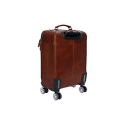 Cognac Leather Trolley San Marino voor Dames, detail view 7