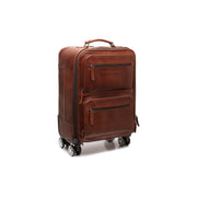 Cognac Leather Trolley San Marino voor Dames, detail view 8