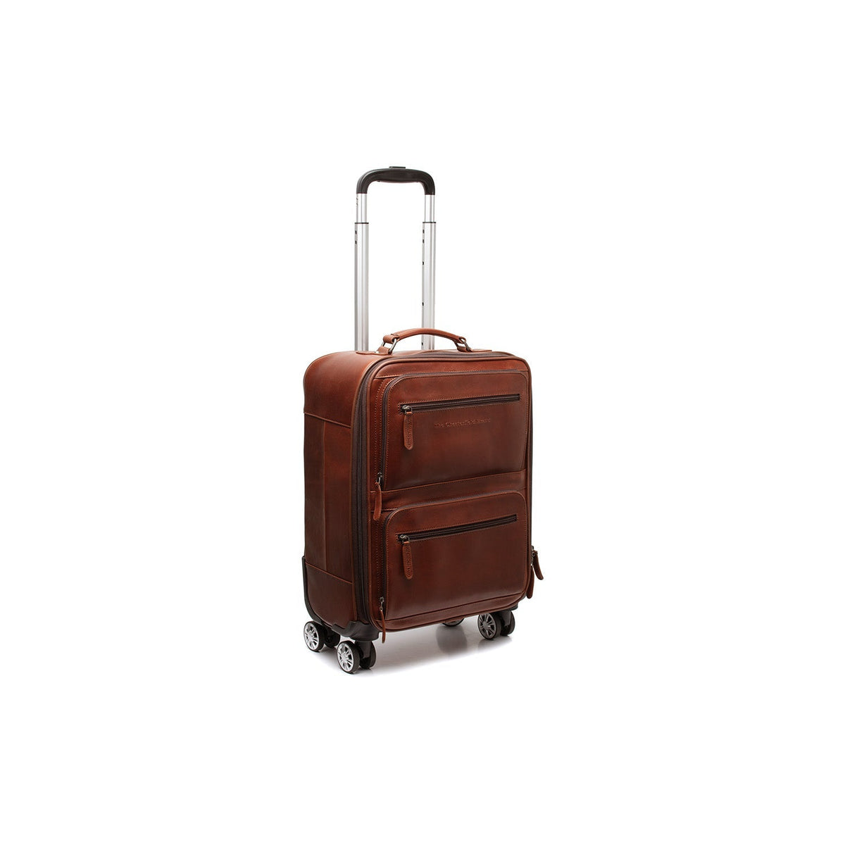Leather Trolley San Marino voor Dames in Classic 100% Full-Grain Leather - Front Profile View &amp; Tailored Silhouette | Buy Online