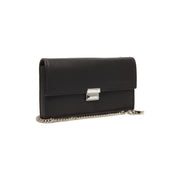 Elba Full-Grain Leather Waiter Wallet voor Dames in Classic 100% Full-Grain Leather - Full Exterior Front Profile View | Buy Online