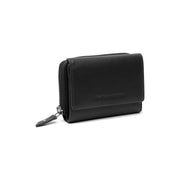 Aldra Full-Grain Leather Wallet voor Dames in Classic 100% Full-Grain Leather - Full Exterior Front Profile View | Buy Online
