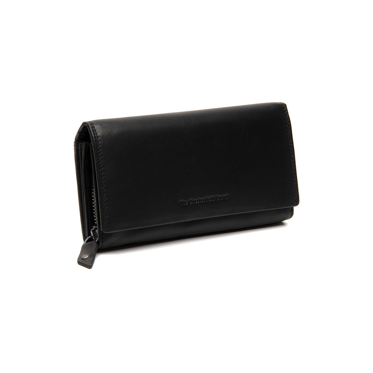Arvento Full-Grain Leather Wallet voor Dames in Classic 100% Full-Grain Leather - Full Exterior Front Profile View | Buy Online