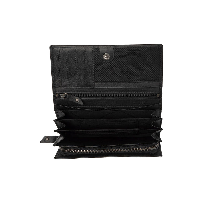 Arvento Full-Grain Leather Wallet voor Dames