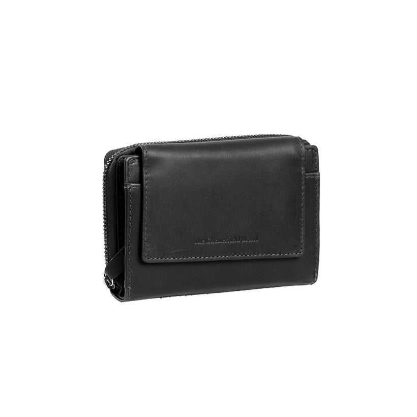 Ascot Full-Grain Leather Wallet voor Dames
