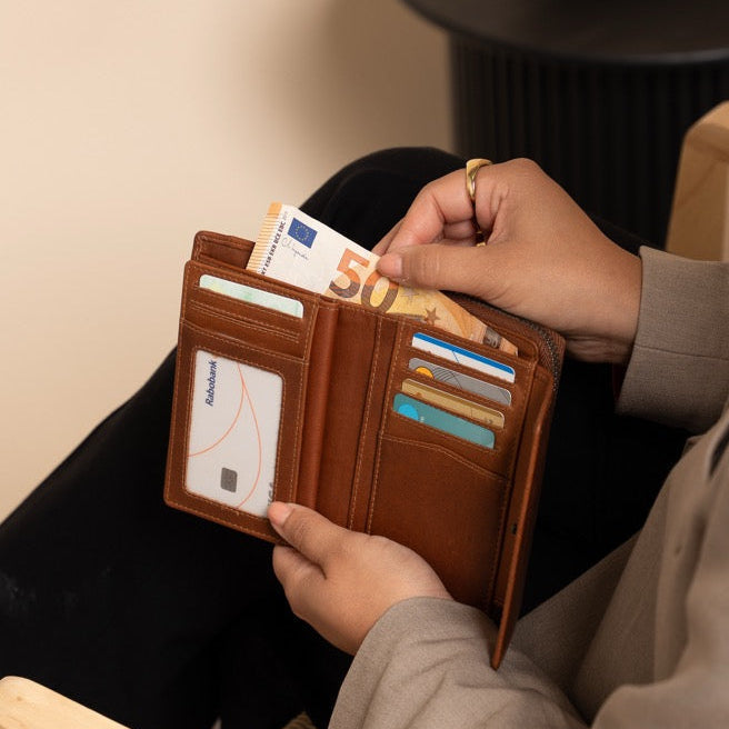 Ascot Full-Grain Leather Wallet voor Dames – alternate product view 3