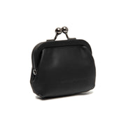 Calvia Full-Grain Leather Wallet voor Dames in Classic 100% Full-Grain Leather - Full Exterior Front Profile View | Buy Online