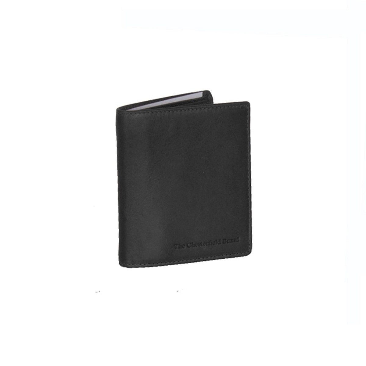 Carl Full-Grain Leather Wallet voor Heren in Classic 100% Full-Grain Leather - Full Exterior Front Profile View | Buy Online