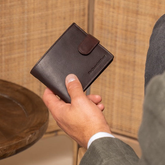 Curtis Full-Grain Leather Wallet voor Heren – alternate product view 2