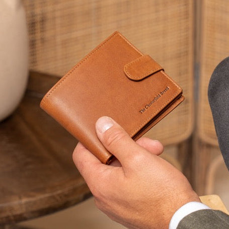 Curtis Full-Grain Leather Wallet voor Heren – alternate product view 2