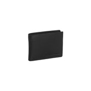 Enzo Full-Grain Leather Wallet voor Heren in Classic 100% Full-Grain Leather - Full Exterior Front Profile View | Buy Online