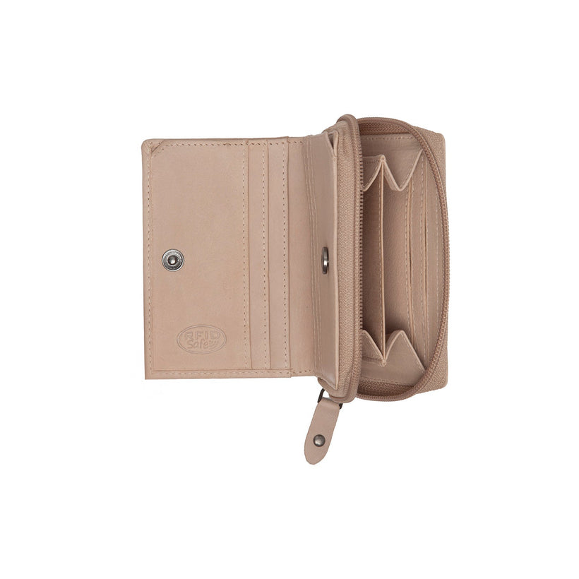 Floren Full-Grain Leather Wallet voor Dames