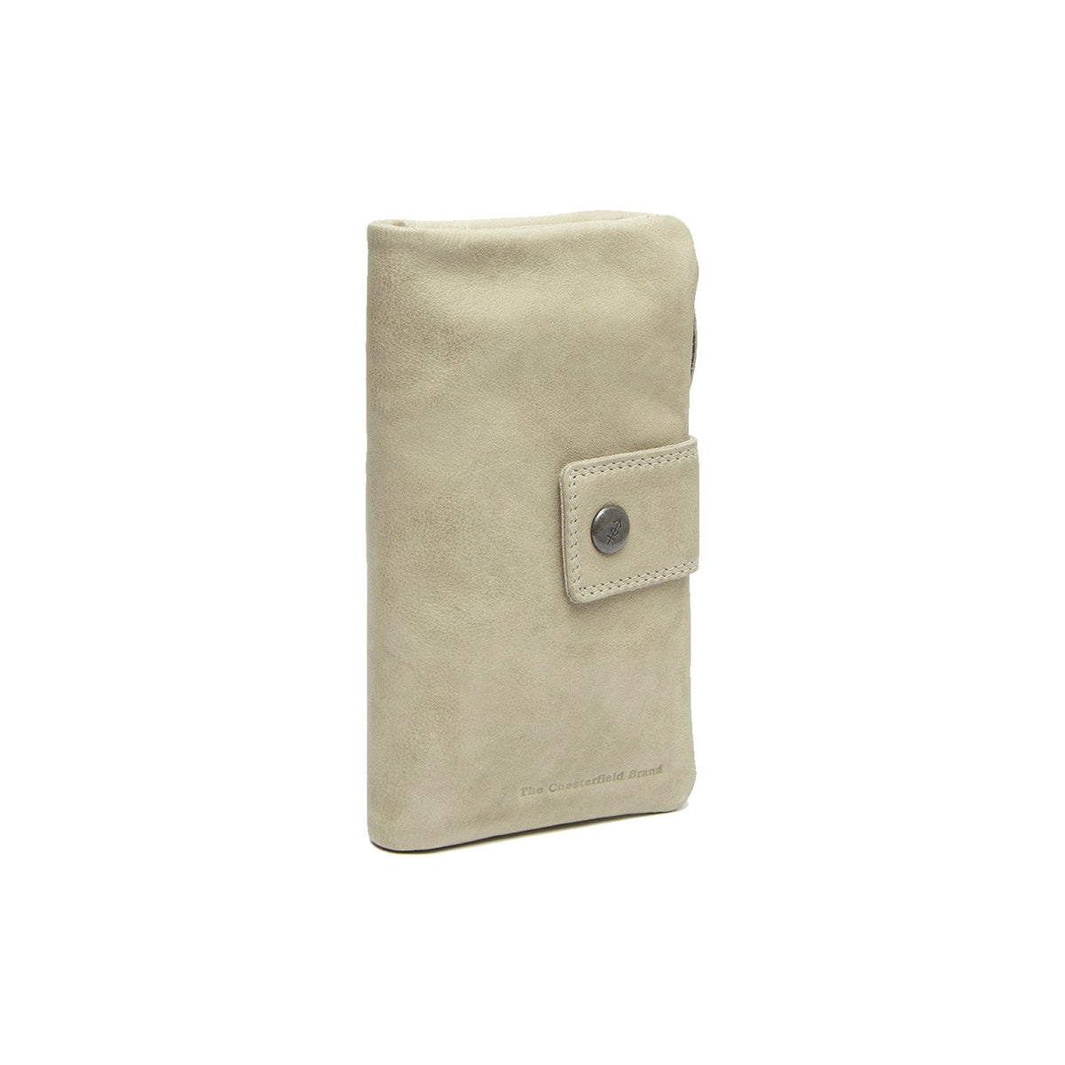 Fresno Full-Grain Leather Wallet voor Dames in Classic 100% Full-Grain Leather - Full Exterior Front Profile View | Buy Online