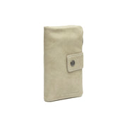 Fresno Full-Grain Leather Wallet voor Dames in Classic 100% Full-Grain Leather - Full Exterior Front Profile View | Buy Online
