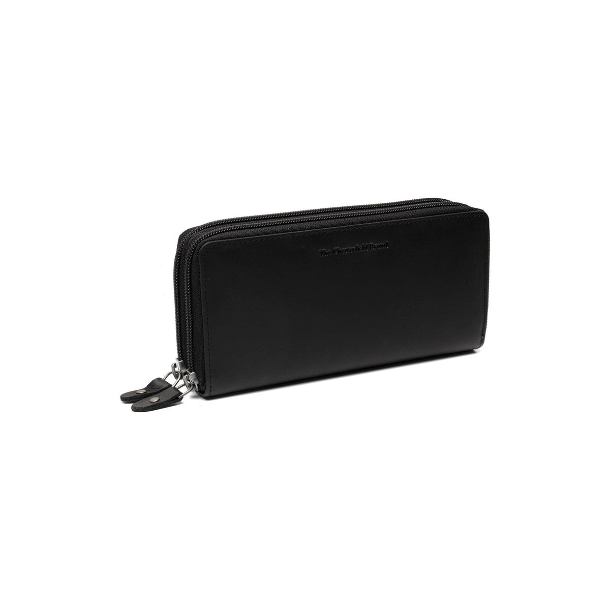 Hadley Full-Grain Leather Wallet voor Dames in Classic 100% Full-Grain Leather - Full Exterior Front Profile View | Buy Online