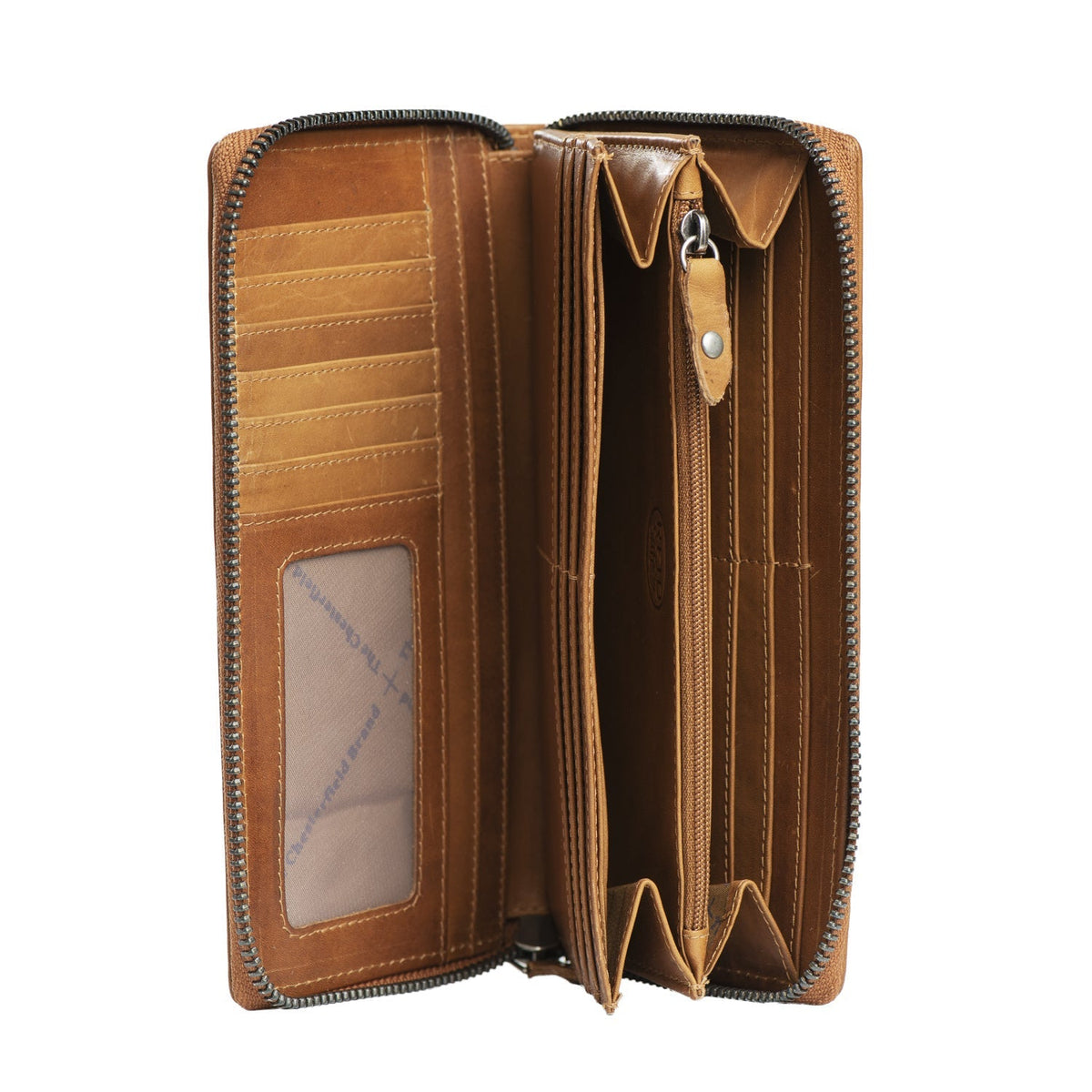 Halle Full-Grain Leather Wallet voor Dames – alternate product view 3
