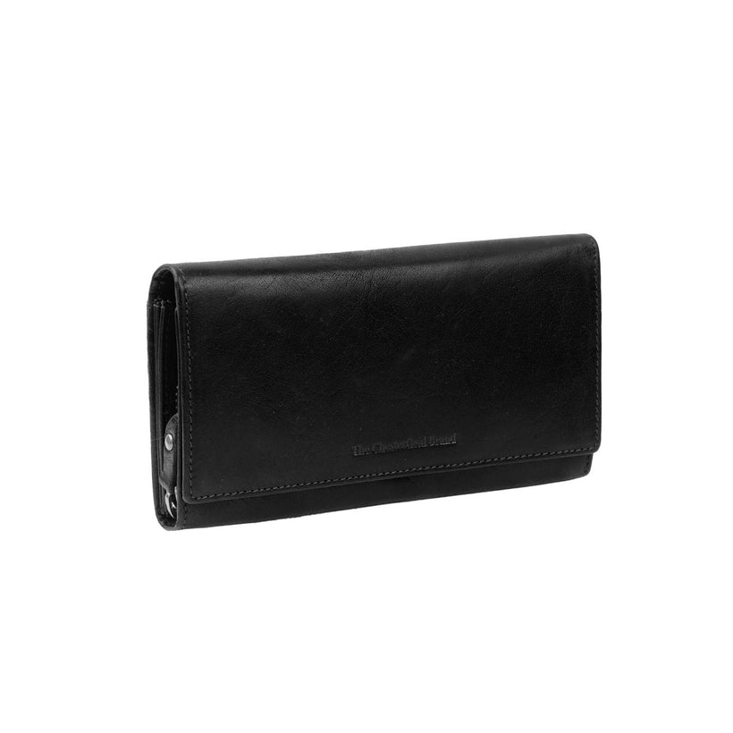 Hampton Full-Grain Leather Wallet voor Dames