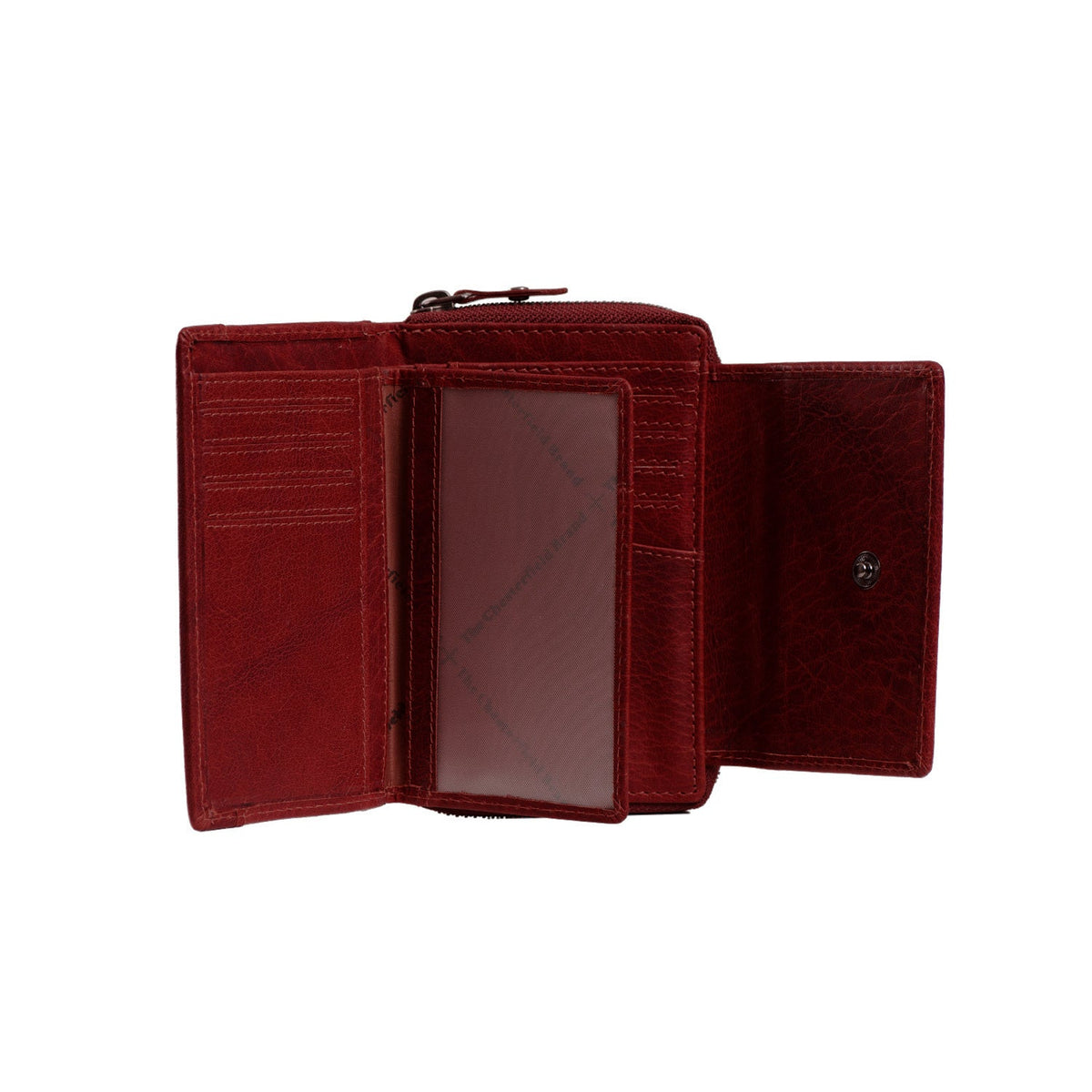 Hanoi Full-Grain Leather Wallet voor Dames – alternate product view 2