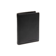 Hanson Full-Grain Leather Wallet voor Heren in Classic 100% Full-Grain Leather - Full Exterior Front Profile View | Buy Online
